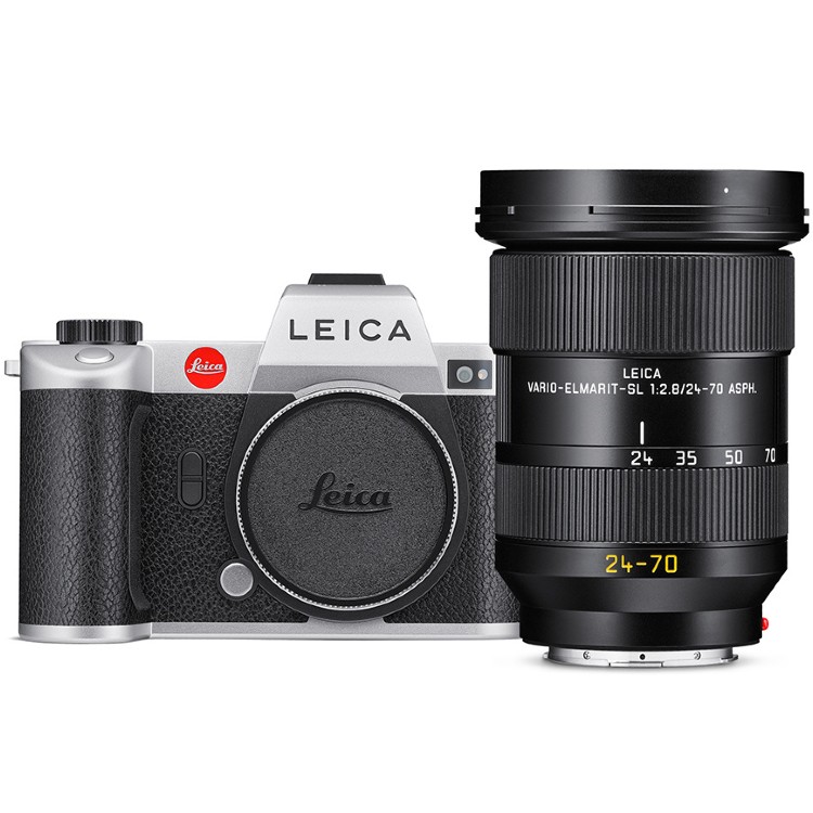 Leica 10898 SL2 Body Silver + Leica 11189 Vario-Elmarit-SL 24-70mm F/2.8 ASPH