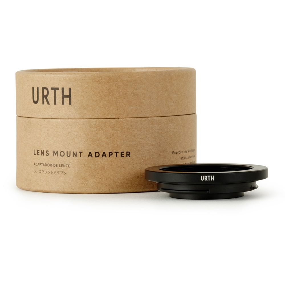 Urth Lens Mount Adapter: Compatible with M42 Lens to Nikon F Camera Body (with Optical Glass)