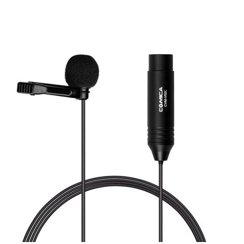 Comica XLR 48V Phantom Power Omnidirctional Lavalier Microphone