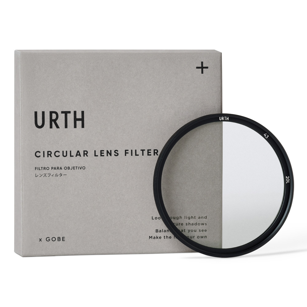 Urth 43mm Ethereal 1/8 Black Mist Lens Filter (Plus+)