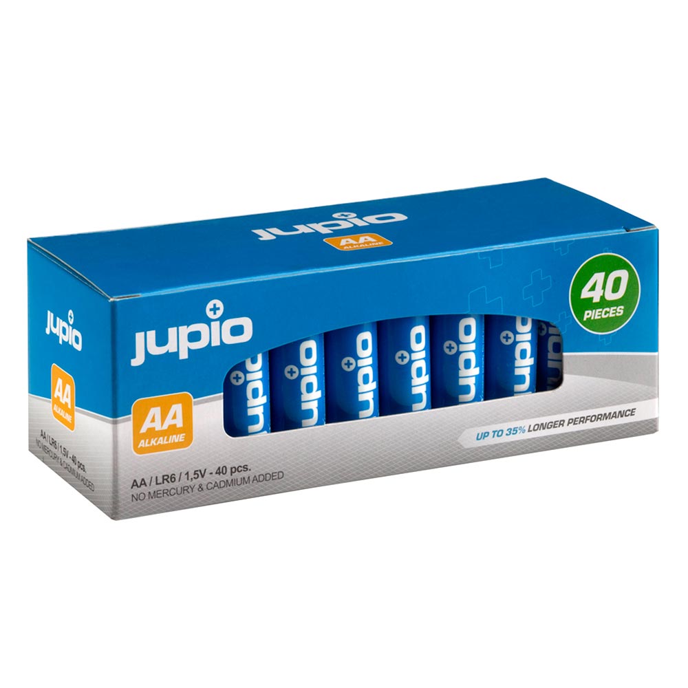 Jupio Alkaline AA Value Box (40 Stuks)