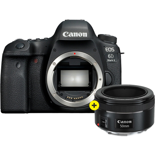 Canon EOS 6D mark II + EF 50 mm F/1.8 STM - Kamera Express