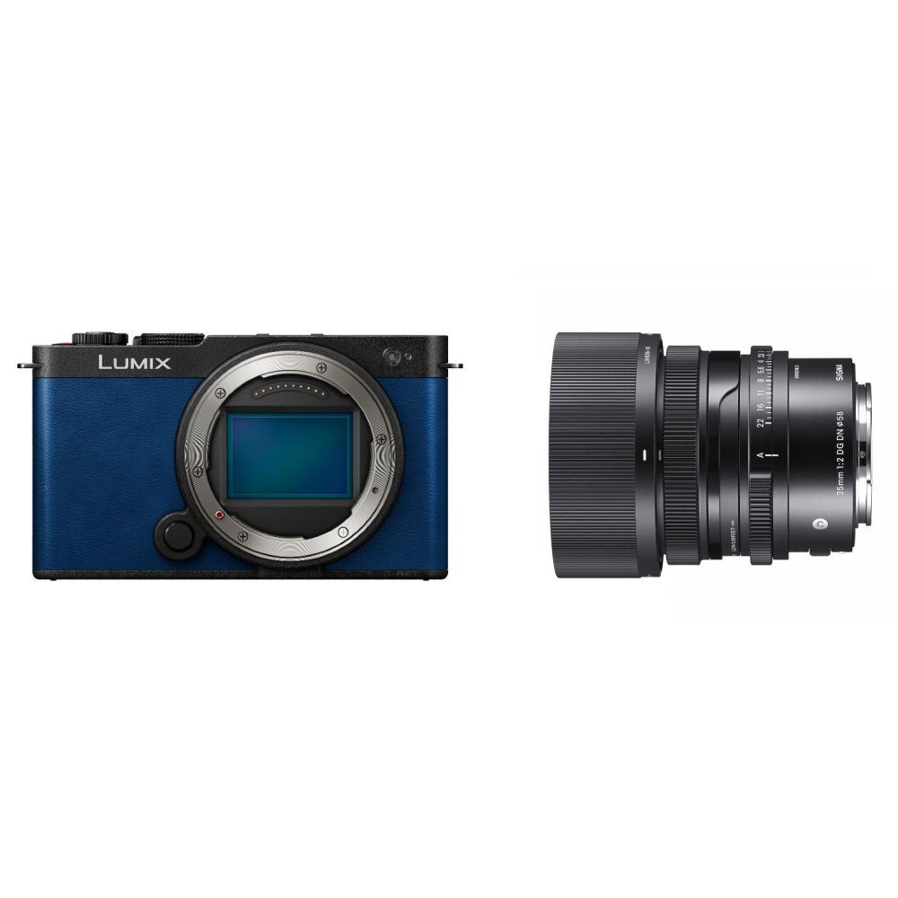 Panasonic Lumix S9 Body Night Blue + Sigma 35mm F/2.0 DG DN Contemporary L-mount