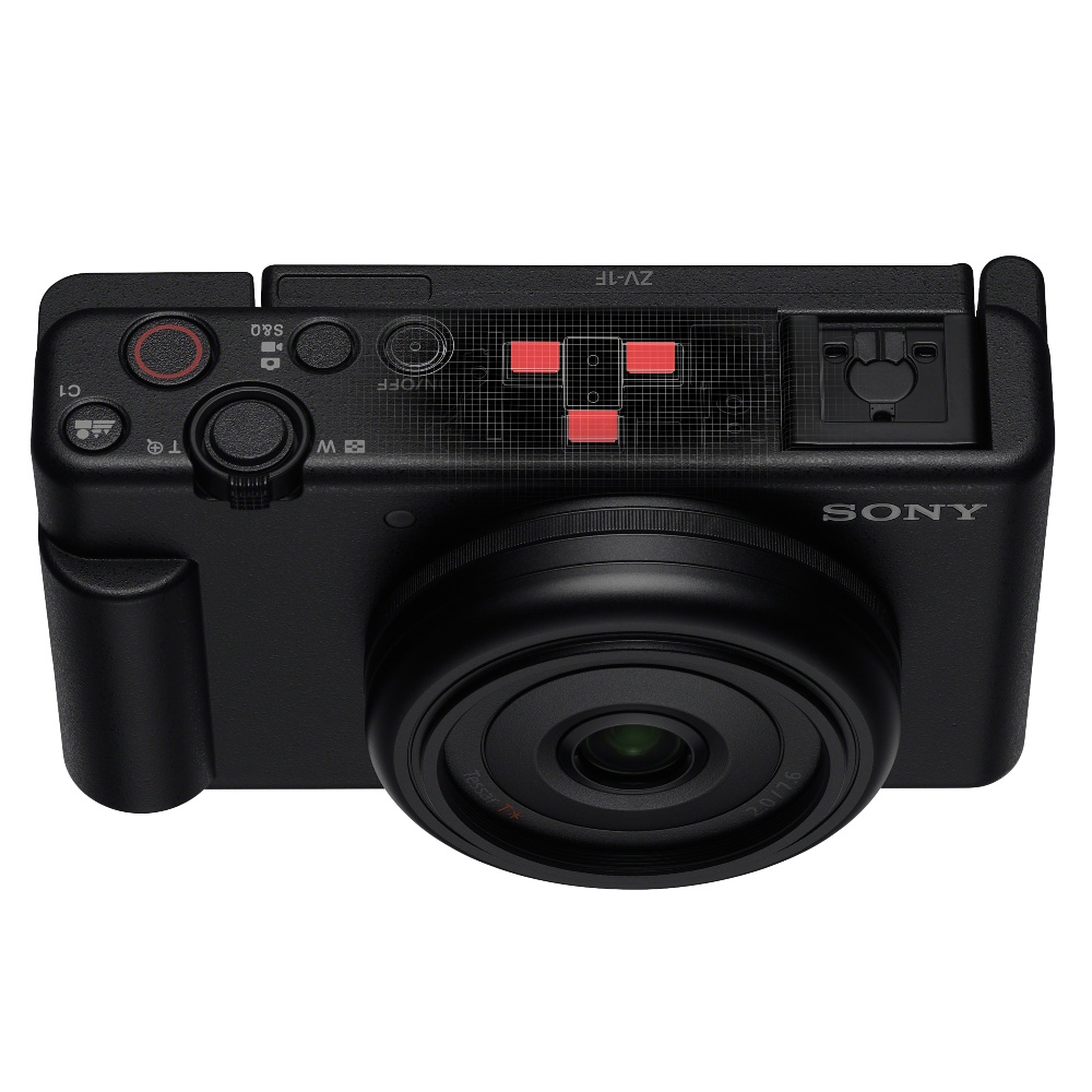 Appareil photo Sony ZV-1F avec poignée Bluetooth GP-VPT2BT