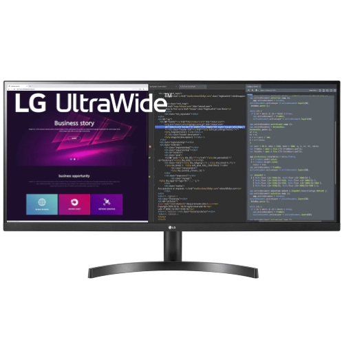 LG 34WN700 - QHD IPS Ultrawide Monitor - Zwart