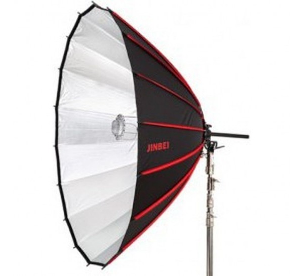 Jinbei TD-180 Deep focus umbrella silver