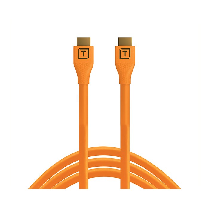 Tether Tools TetherPro HDMI Micro to HDMI 2.0 - 4.6m - Oranje