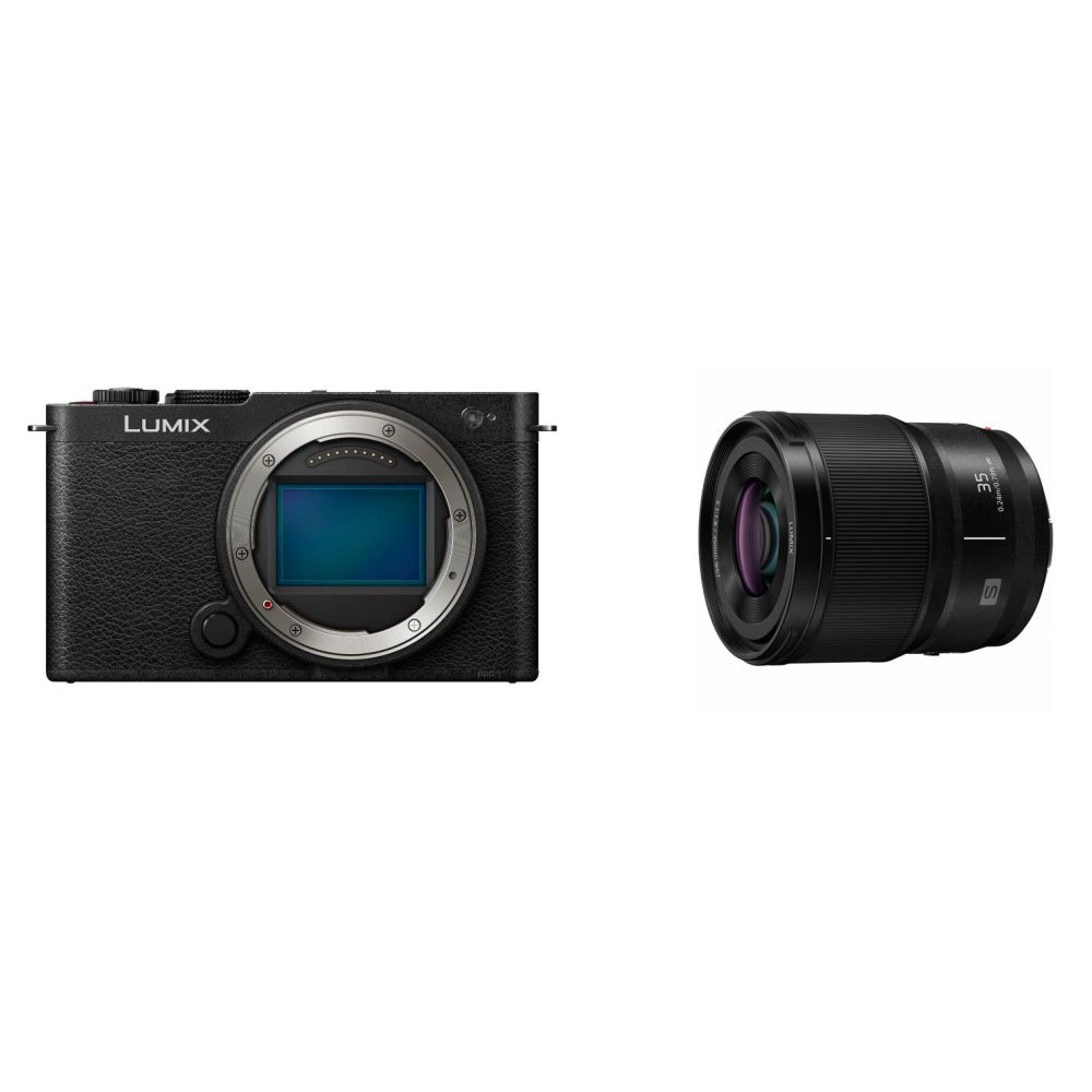 Panasonic Lumix S9 Body Jet Black + Lumix S 35mm F/1.8