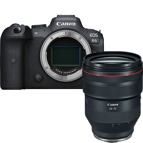 Canon EOS R6 body + RF 28-70MM F/2L USM