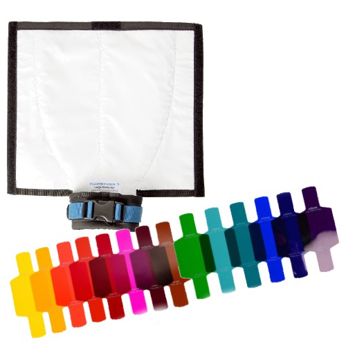Rogue FlashBender 3 softbox kit large + Flash Gels: Combo Filter Kit