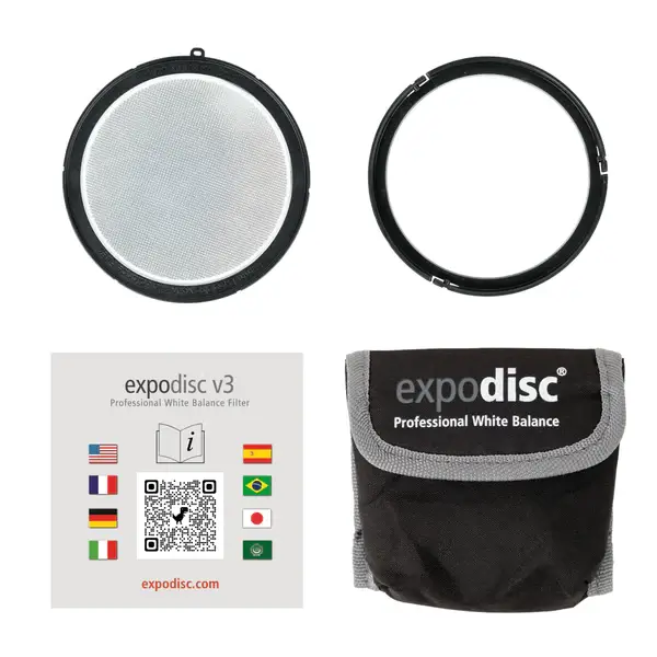 Expodisc v3.0 77mm professioneel witbalans filter