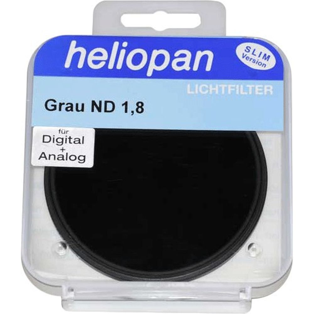 Heliopan 82 ES Grijsfilter 64x ND 1.8