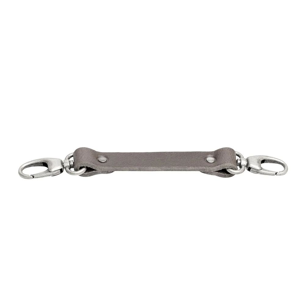 The Hantler Chest strap Gray / Old silver, large 33cm