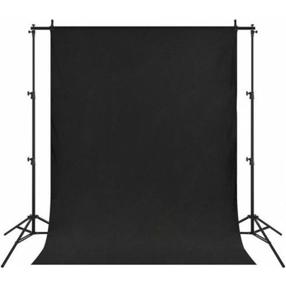 Jinbei Polyester Background Cloth 2x3m (zwart)