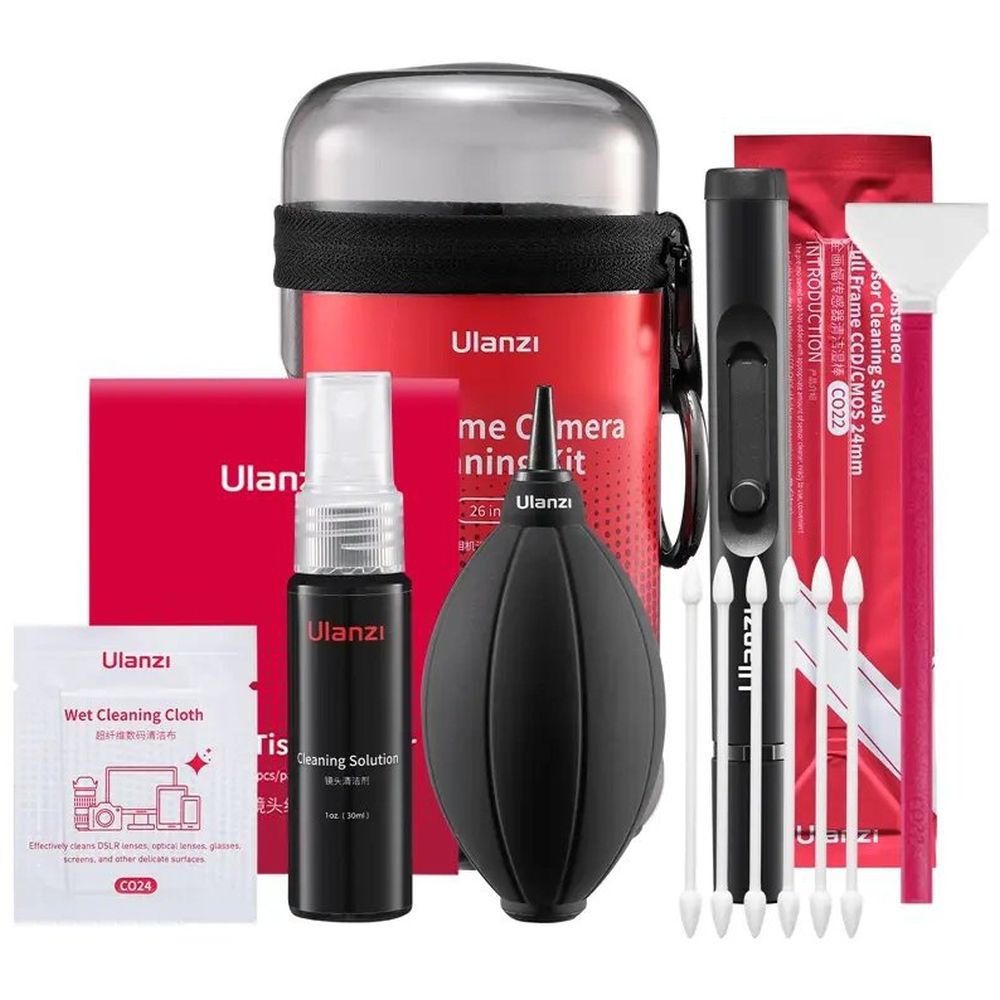 Ulanzi CO28 26-in-1 Cleaning Kit voor Full Frame camera&apos;s