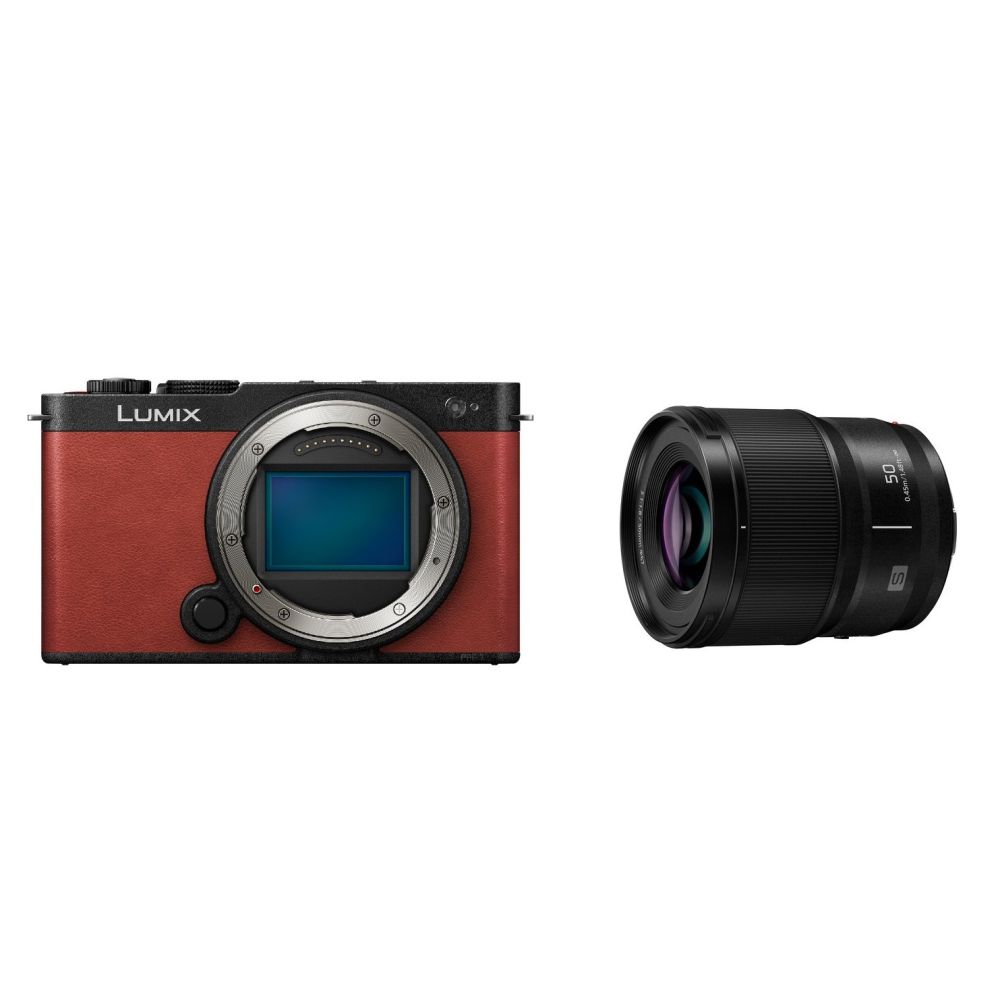 Panasonic Lumix S9 Body Crimson Red + Lumix S 50mm F/1.8