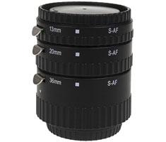 Meike tussenringen set ECO 12/20/36mm voor Sony A