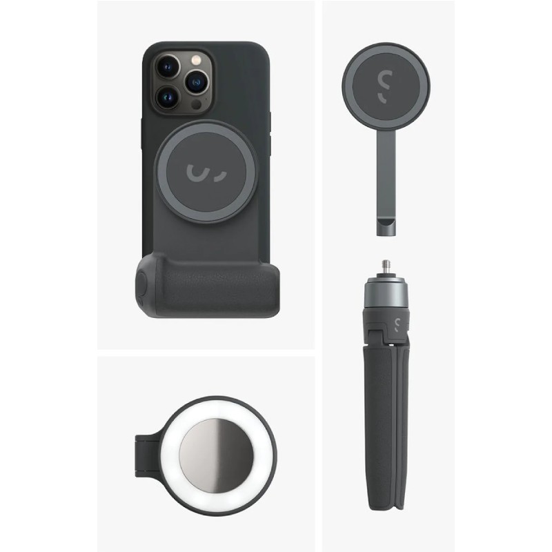 Shiftcam SnapGrip magnetischer Kameragriff, anthrazit - McShark