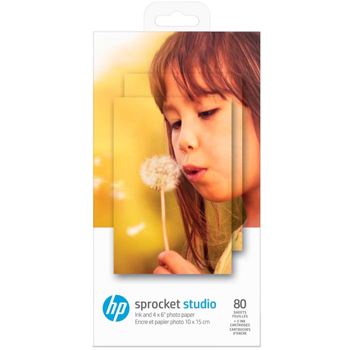 HP Sprocket Studio Inkt Cartridges en fotopapier 10x15