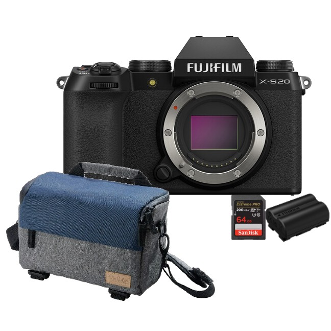 Fujifilm X-S20 holiday kit