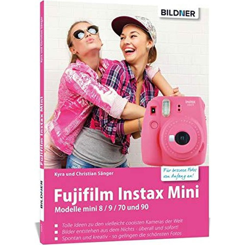 Boek Fujifilm Instax Mini modellen 8/9/70 en 90