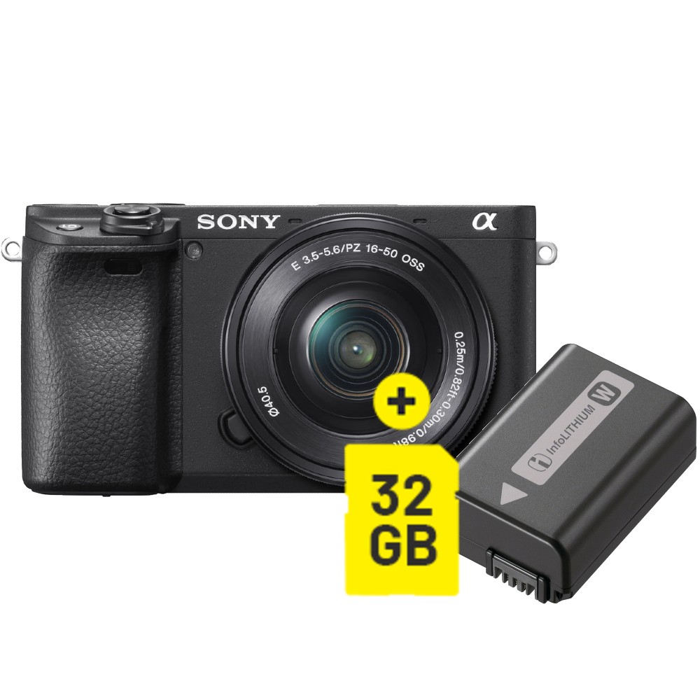 Sony A6400 + 16-50mm Starter Kit