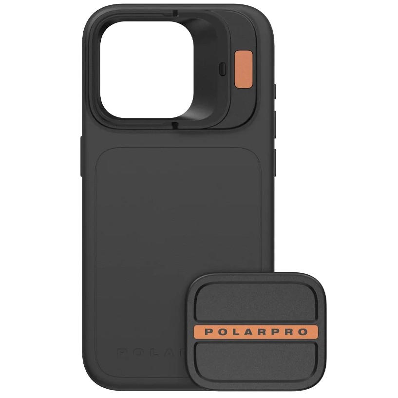 PolarPro LiteChaser iPhone 15 Pro Case incl Defender - Black