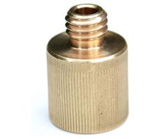 Rycote Brass 3/8inch M to 5/8 inch F screw adaptor