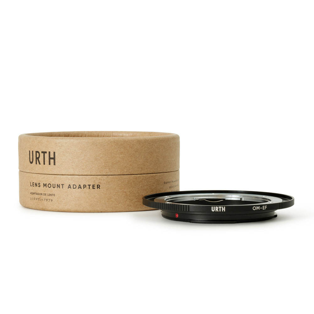 Urth Lens Mount Adapter: Compatible with Olympus OM Lens to Canon (EF / EF S) Camera Body