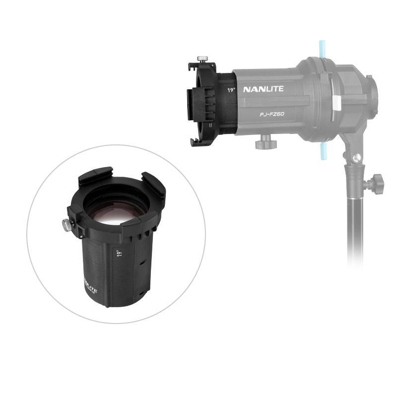 Nanlite 19° Lens for FM-mount Projection Attachment (PJ-FMM-LENS-19)