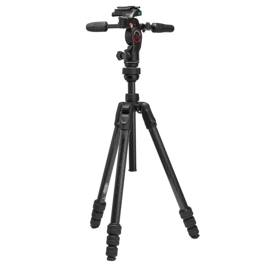 Manfrotto Befree GT PRO 3-Way carbon tripod