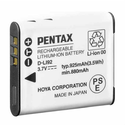 Pentax D-Li92 accu