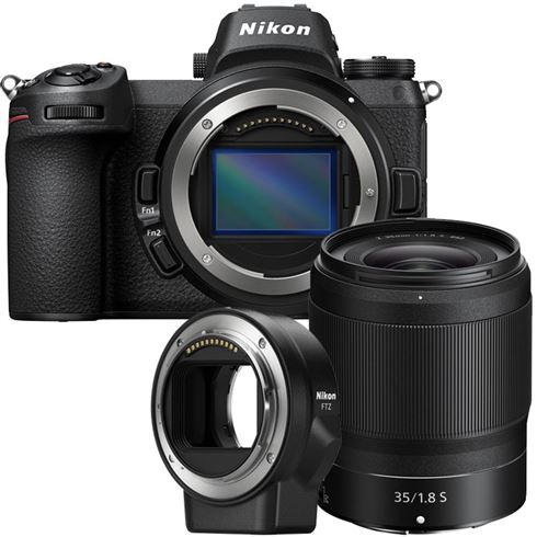Nikon Z7 + NIKKOR Z 35mm F/1.8 S + FTZ adapter - Kamera Express