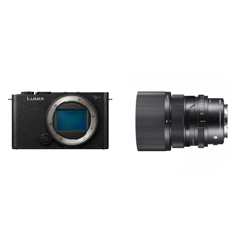 Panasonic Lumix S9 Body Jet Black + Sigma 65mm F/2 DG DN Contemporary L-mount