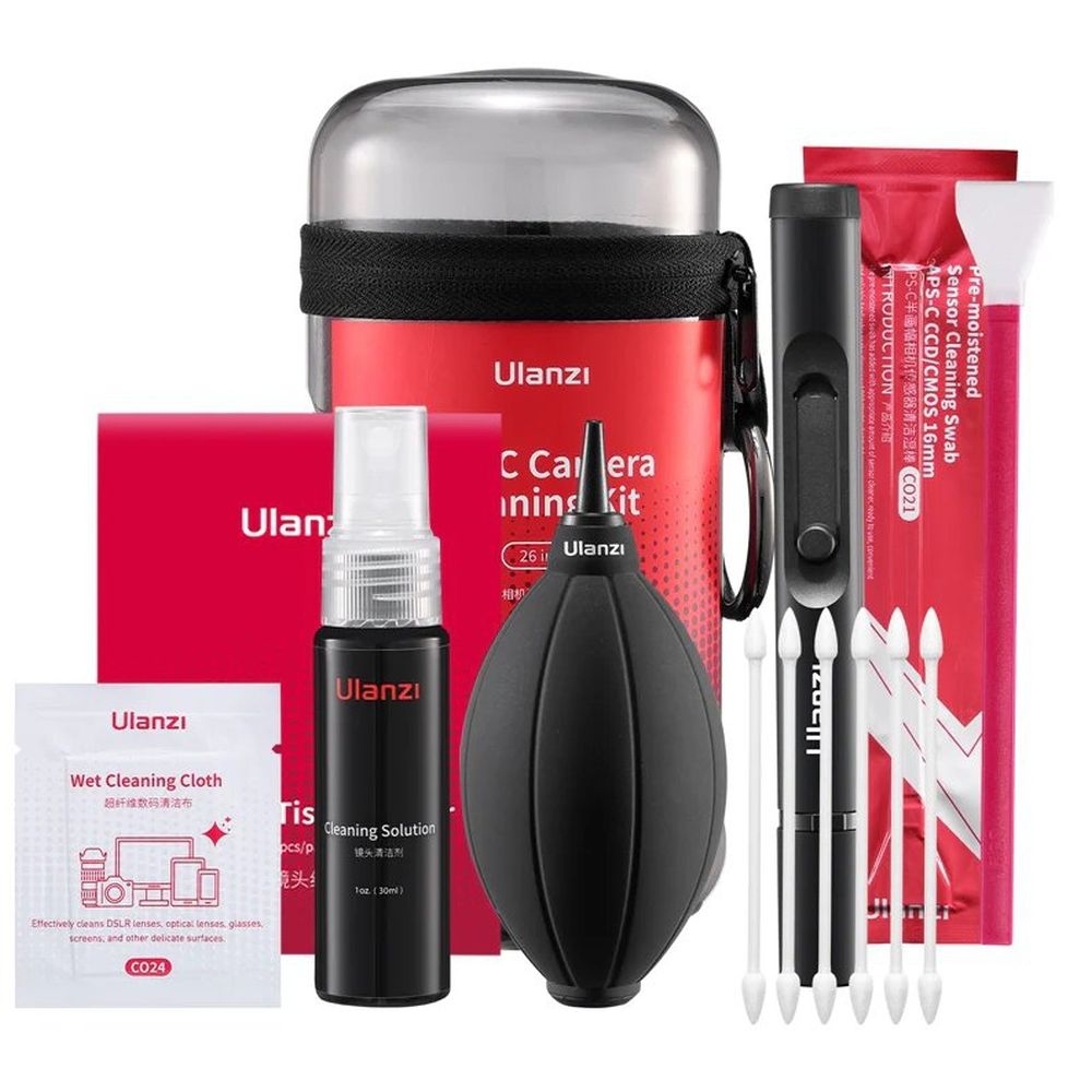 Ulanzi CO26 26-in-1 Cleaning Kit voor APS-C camera&apos;s