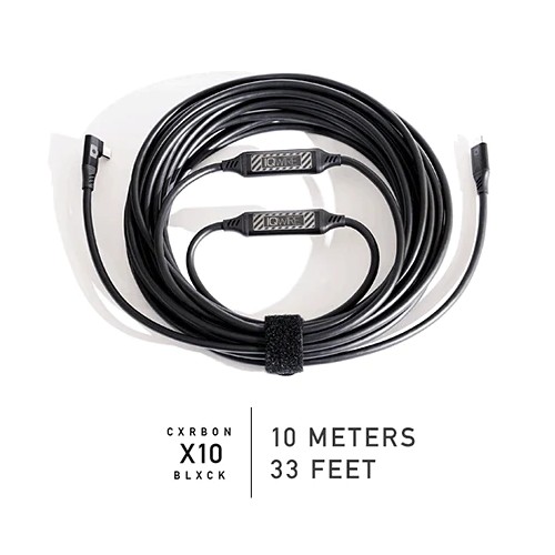 IQwire X10 tethering cable USB C - USB C right angle 10m