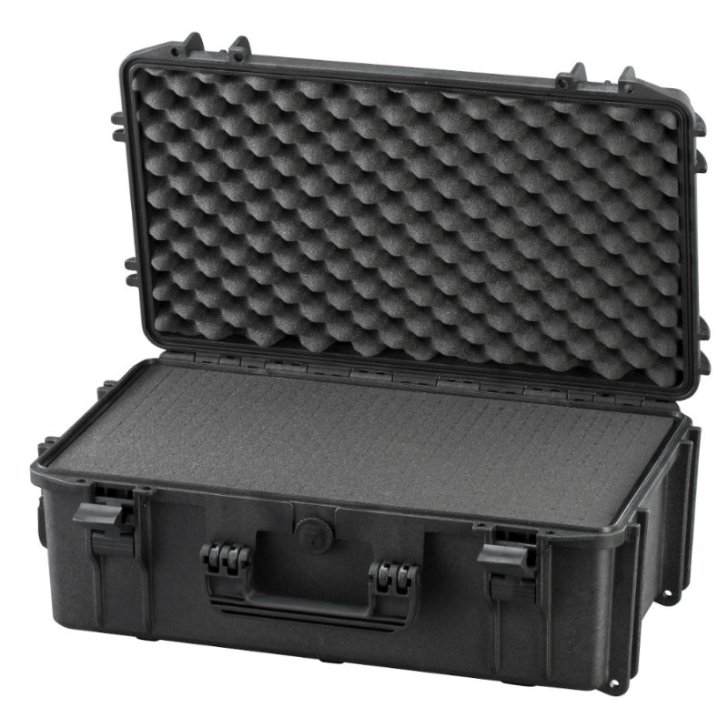 WCS Protection 520 koffer zwart incl. plukschuim
