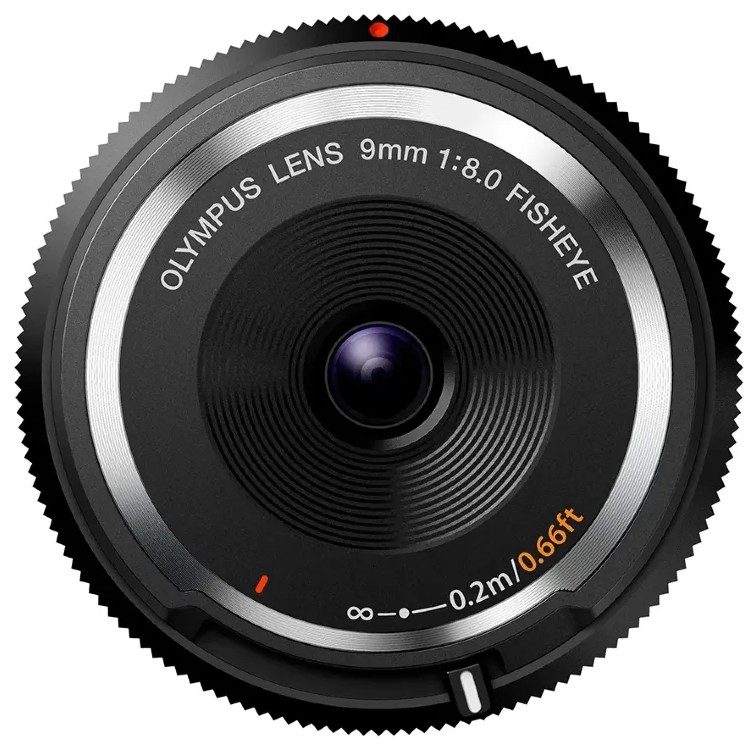 OM SYSTEM BCL-0980 9mm f/8.0 Body Cap Lens