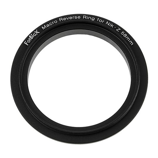 Fotodiox Macro Reverse Ring 58mm for Nikon Z