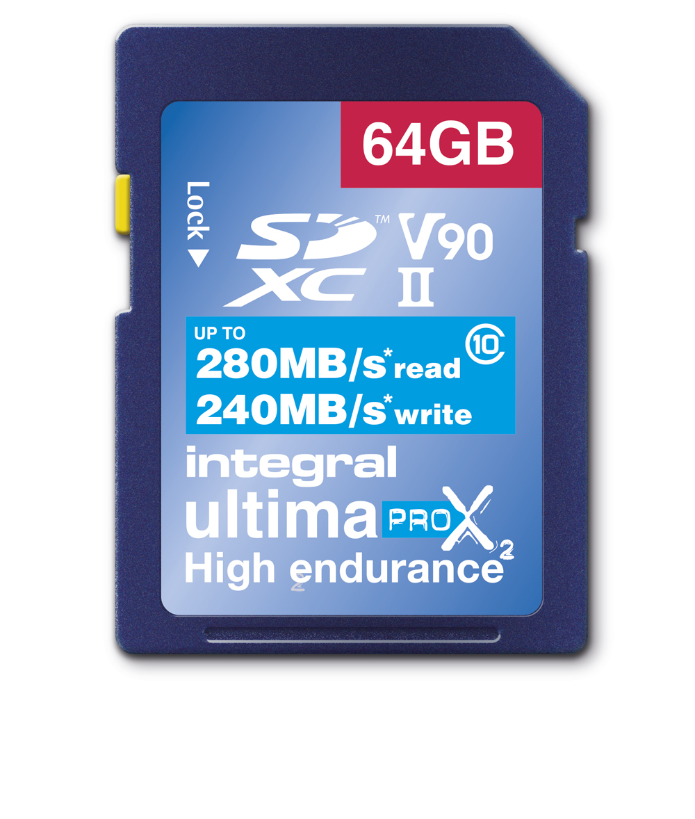 Integral 64GB SDXC V90 280/240MB/s