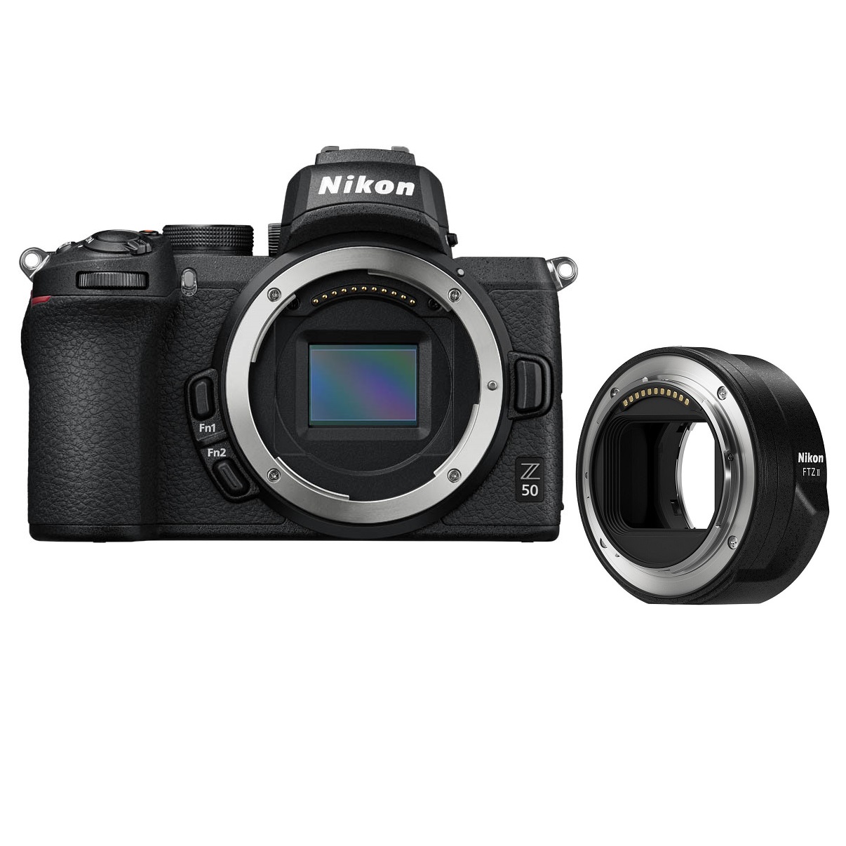 Nikon Z50 + FTZ II adapter