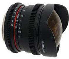 Samyang 8mm T3.8 Fisheye Nikon VDSLR CSII